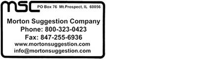 Morton Suggestion Company