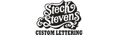 Steck & Stevens Custom Lettering